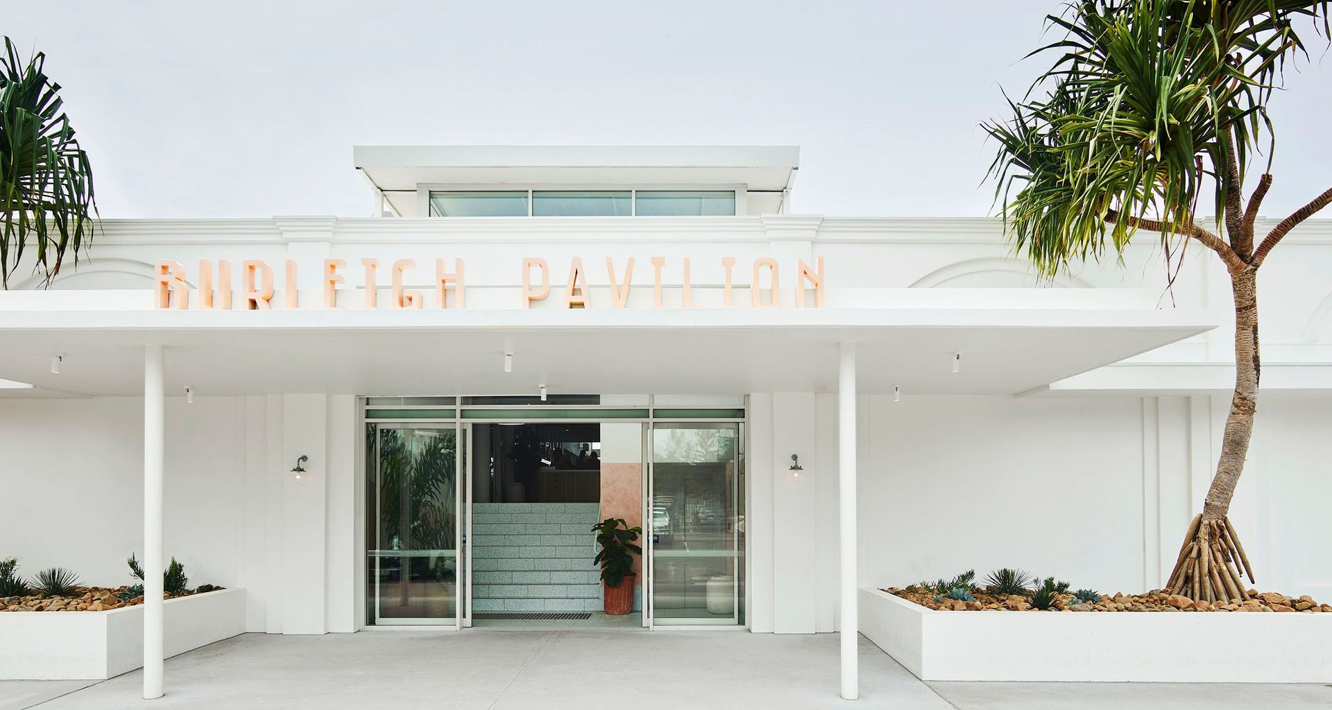 Burleigh Pavilion banner