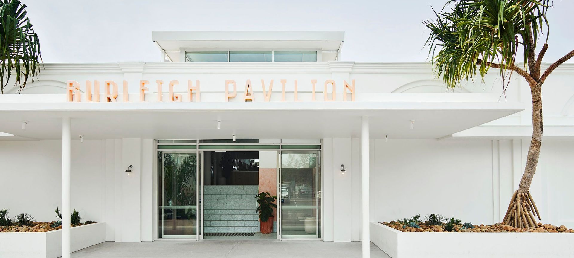 Burleigh Pavilion banner