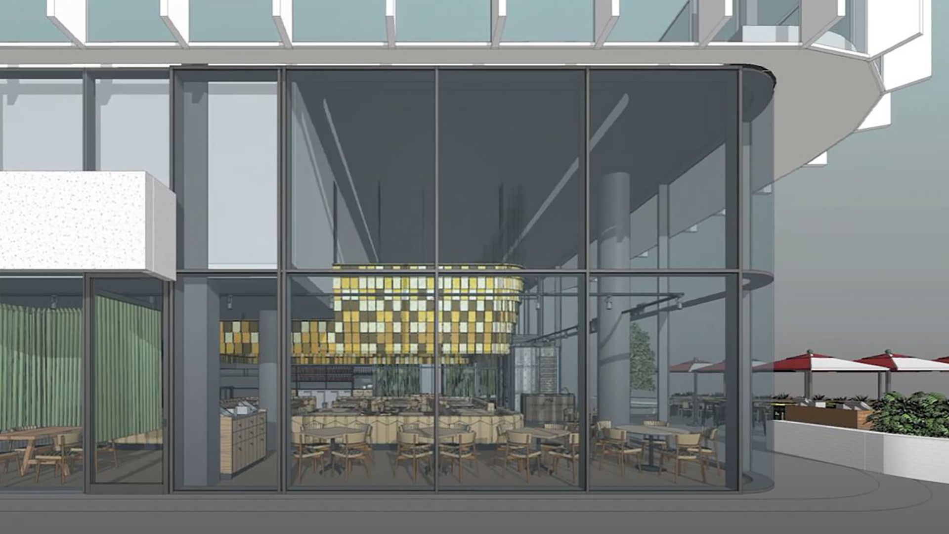 The Meat and Wine Co, Interior installation Fly Around video