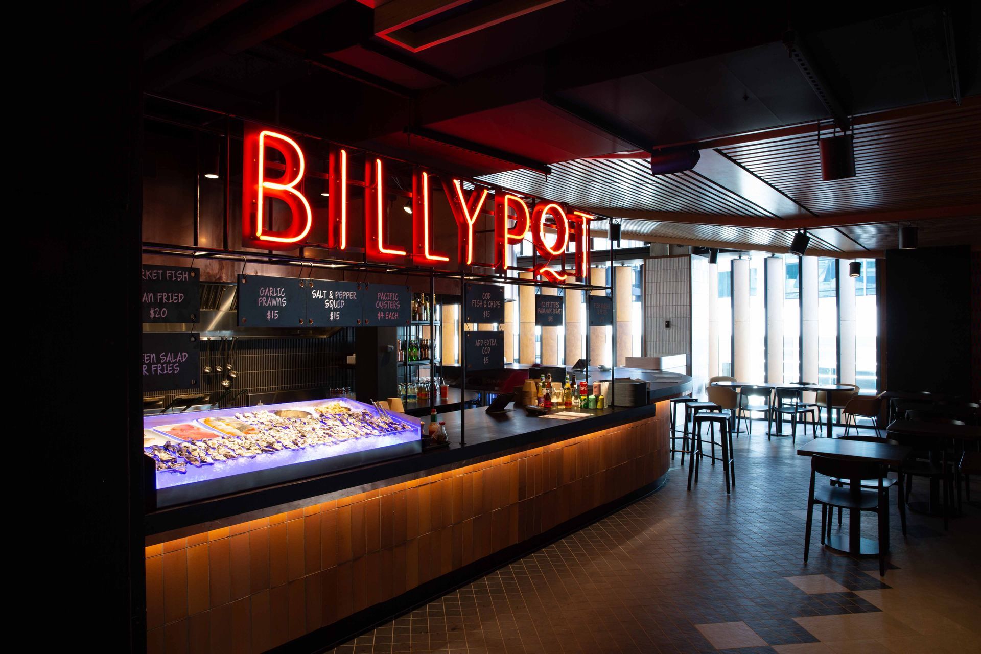 PwC Tower and Harbour Eats