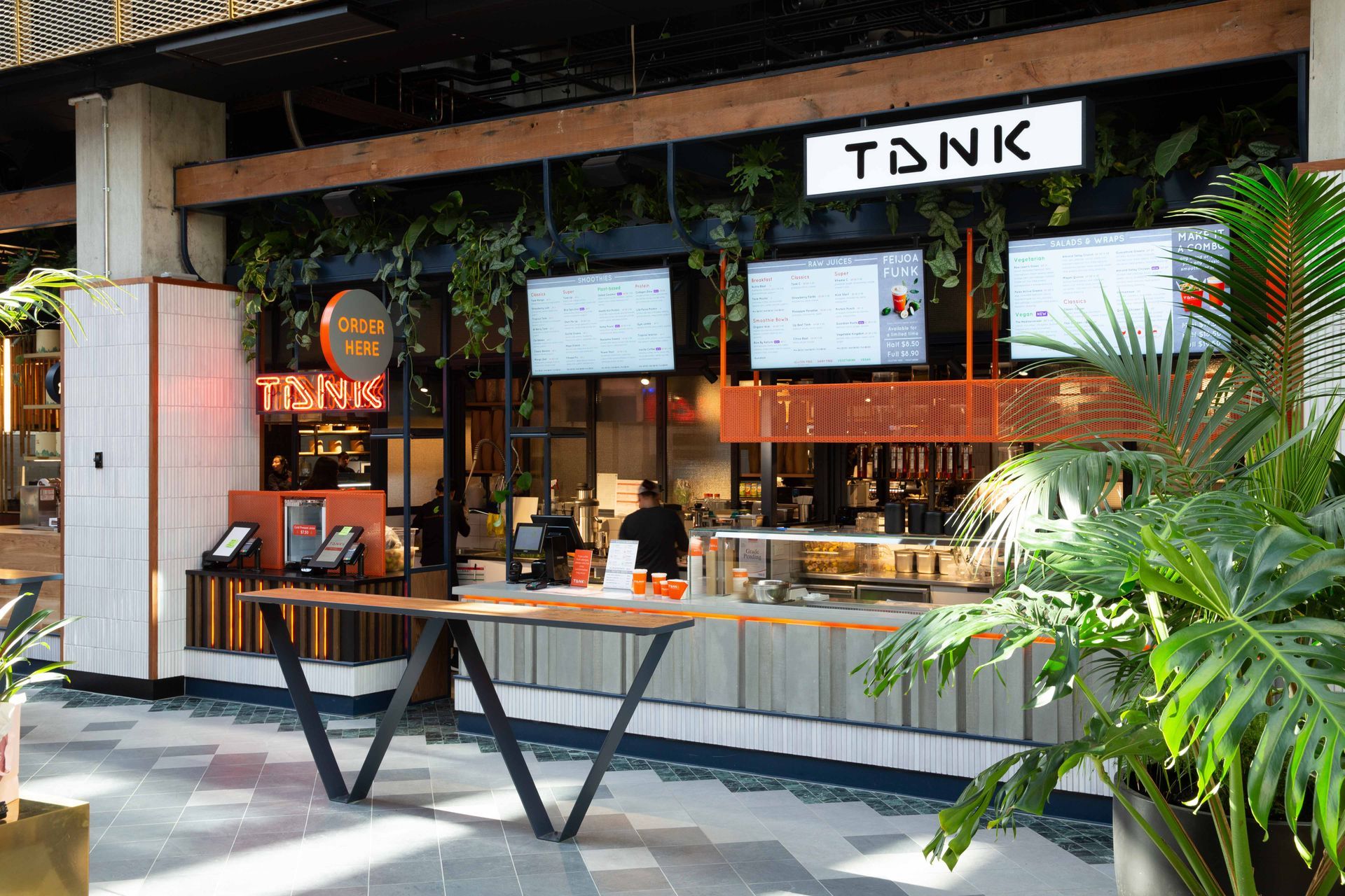 PwC Tower and Harbour Eats