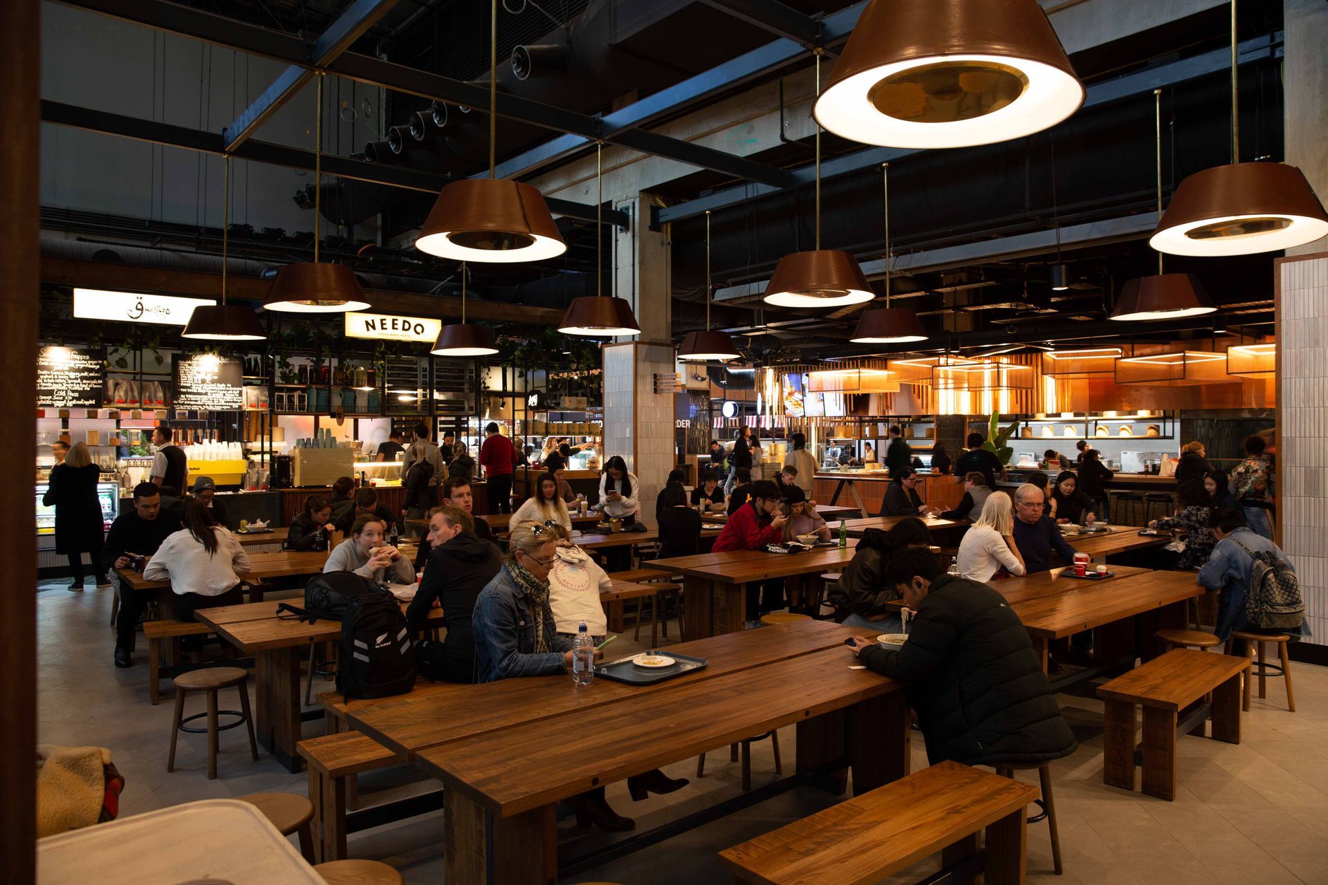 PwC Tower and Harbour Eats