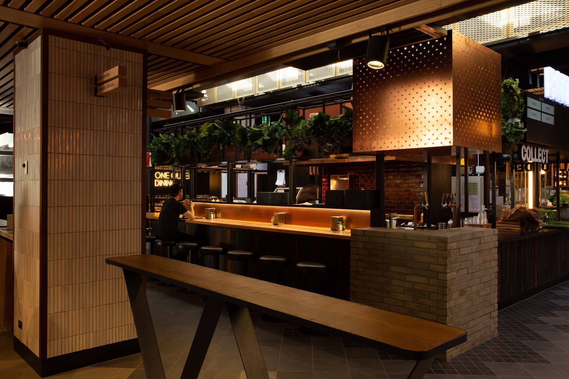 PwC Tower and Harbour Eats