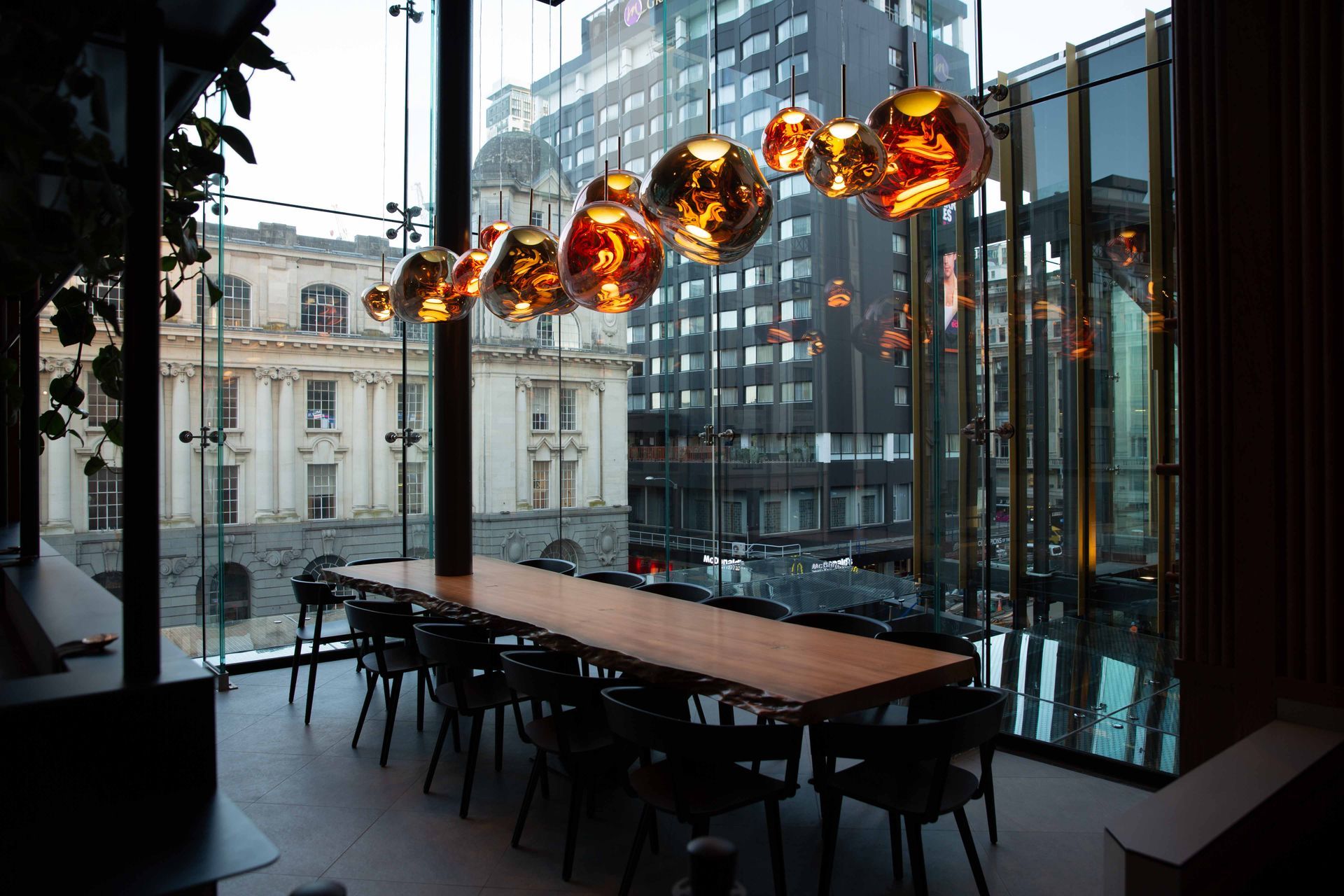 PwC Tower and Harbour Eats