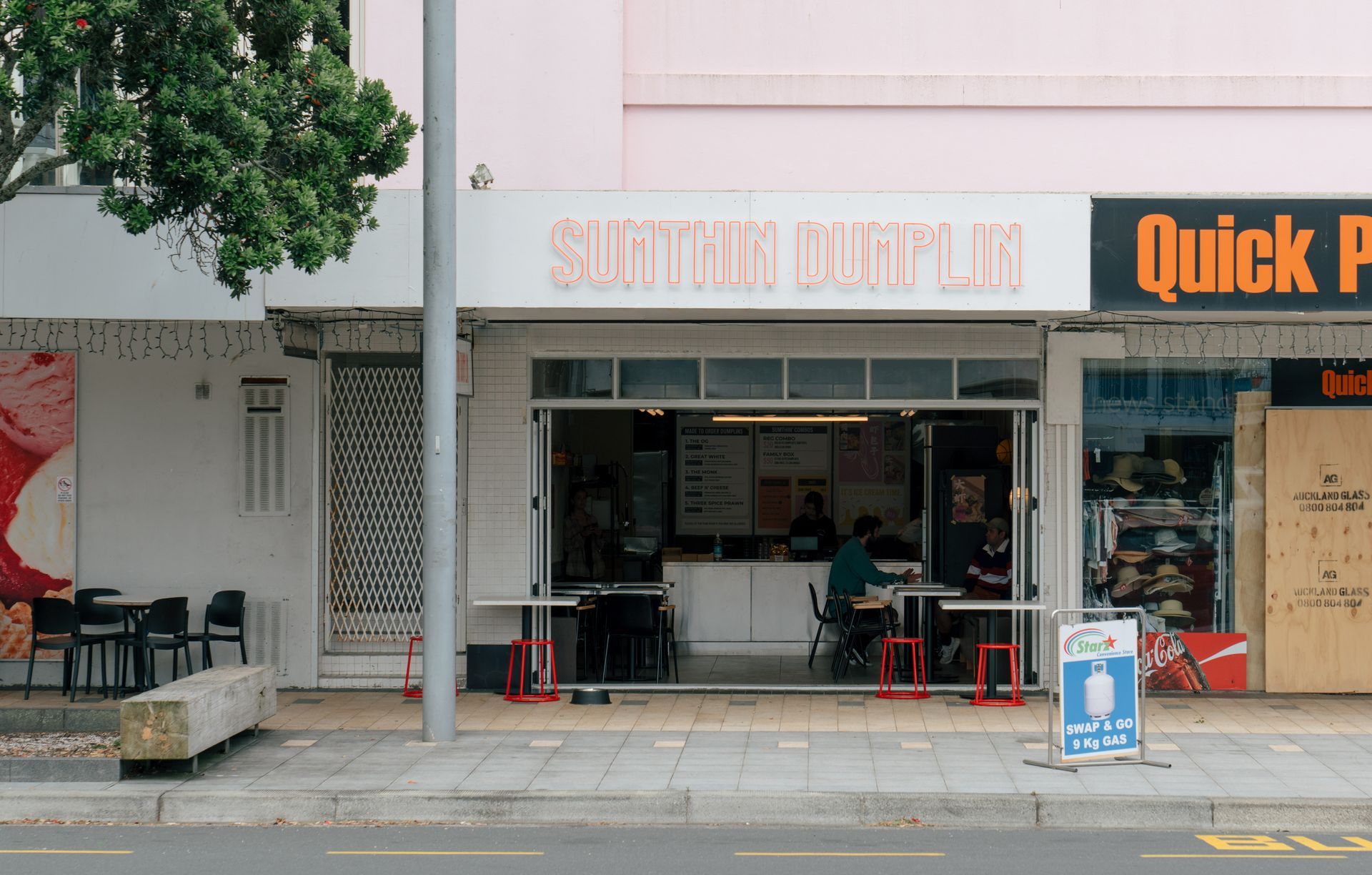 Sumthin Dumplin, Mission Bay