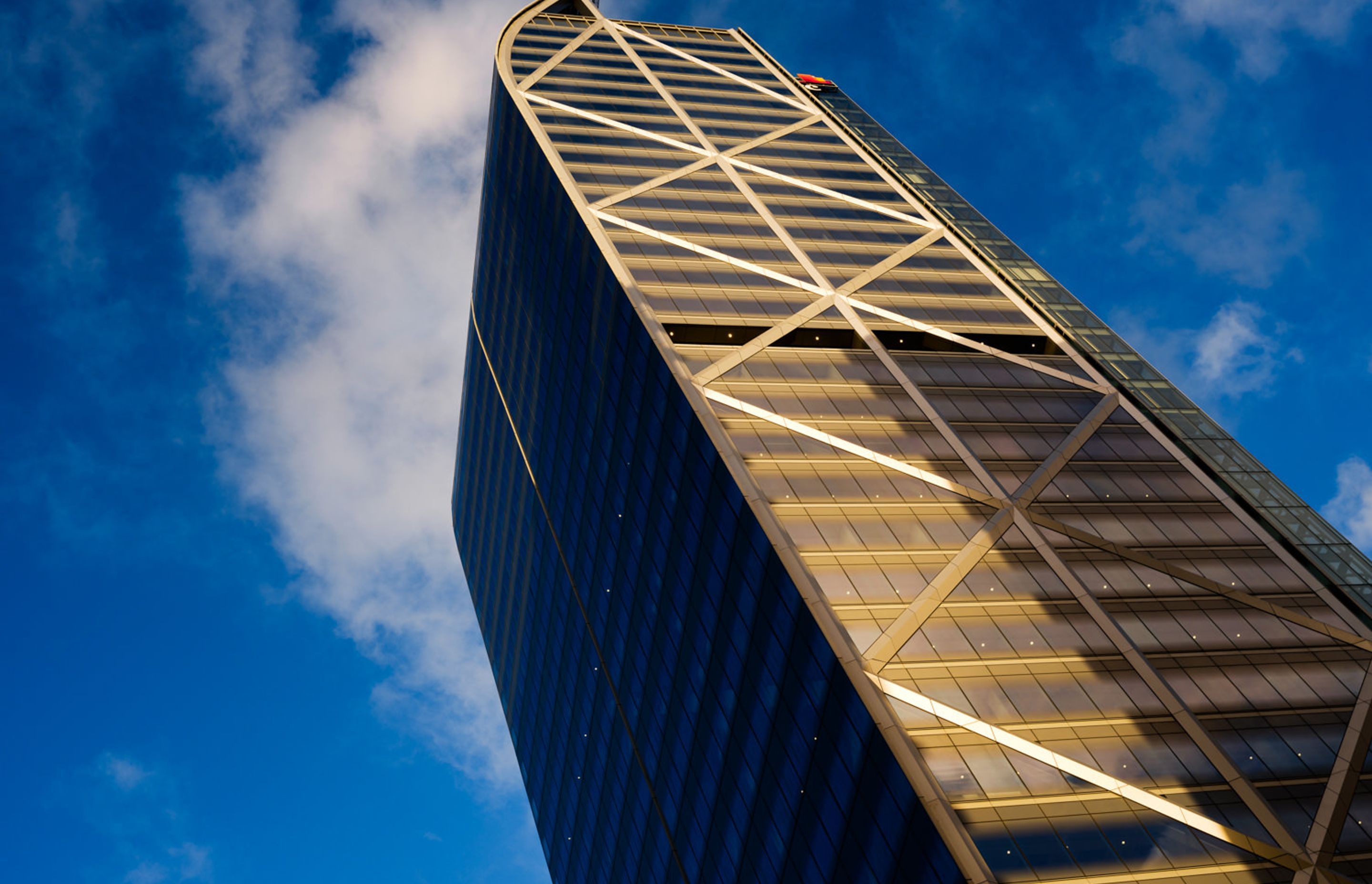 PwC Tower and Harbour Eats