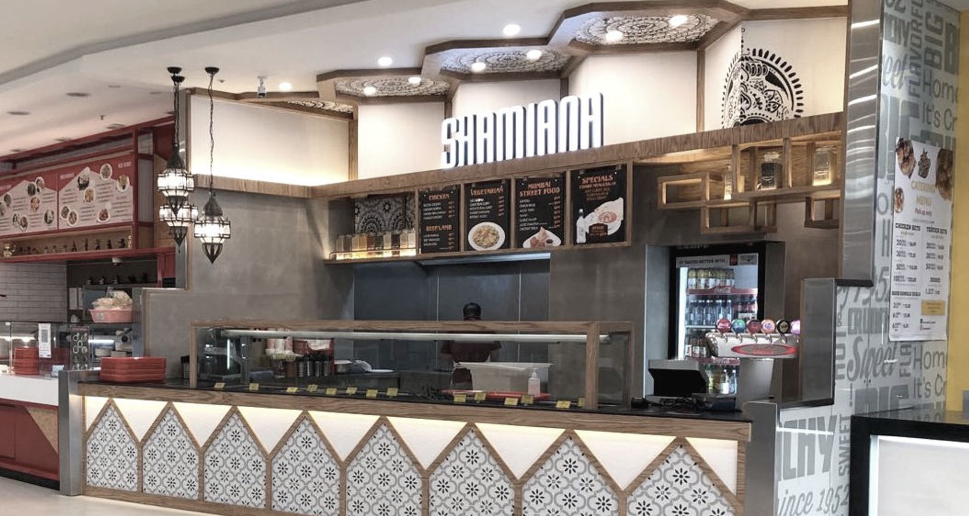 Shamiana, Manukau Westfield banner