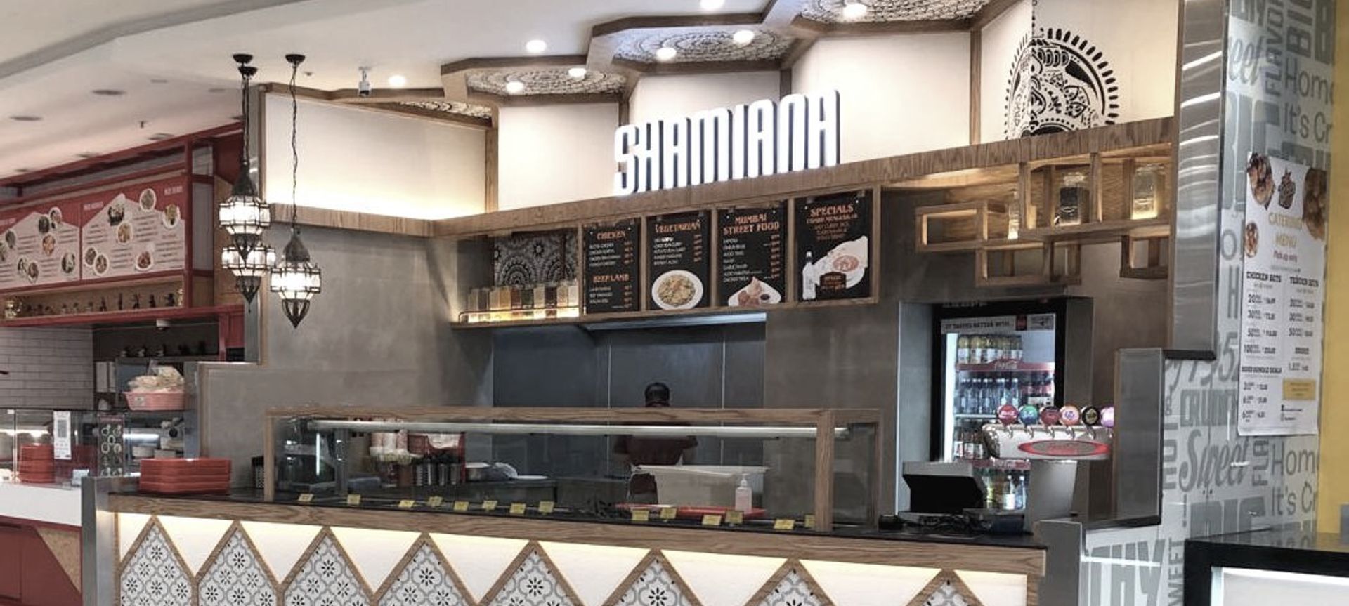 Shamiana, Manukau Westfield banner