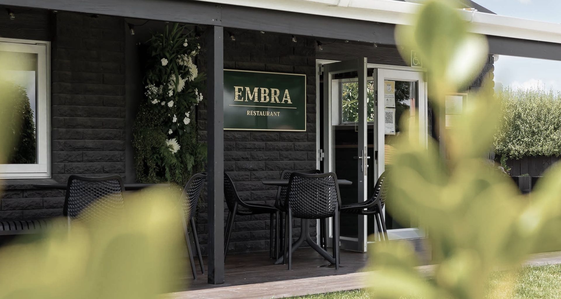 Embra Restaurant banner