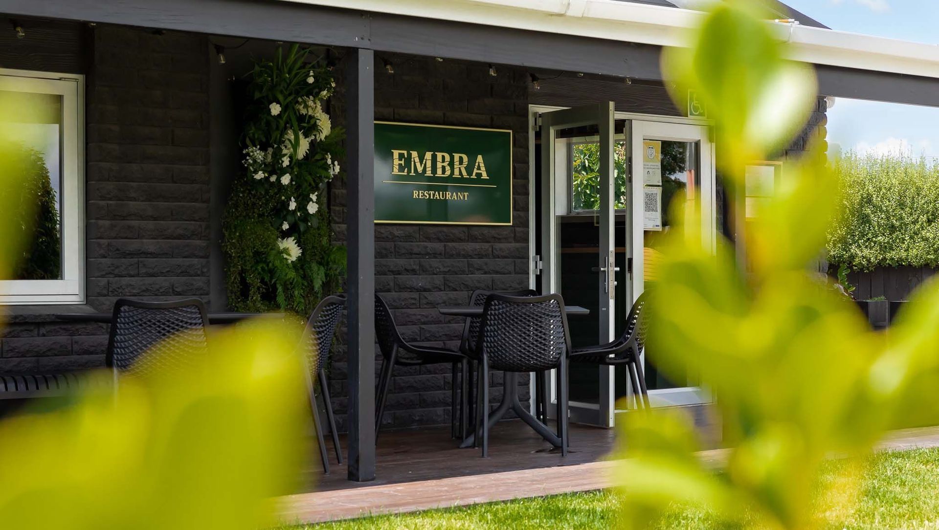 Embra Restaurant banner