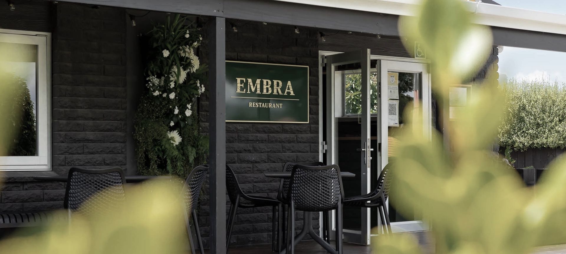Embra Restaurant banner