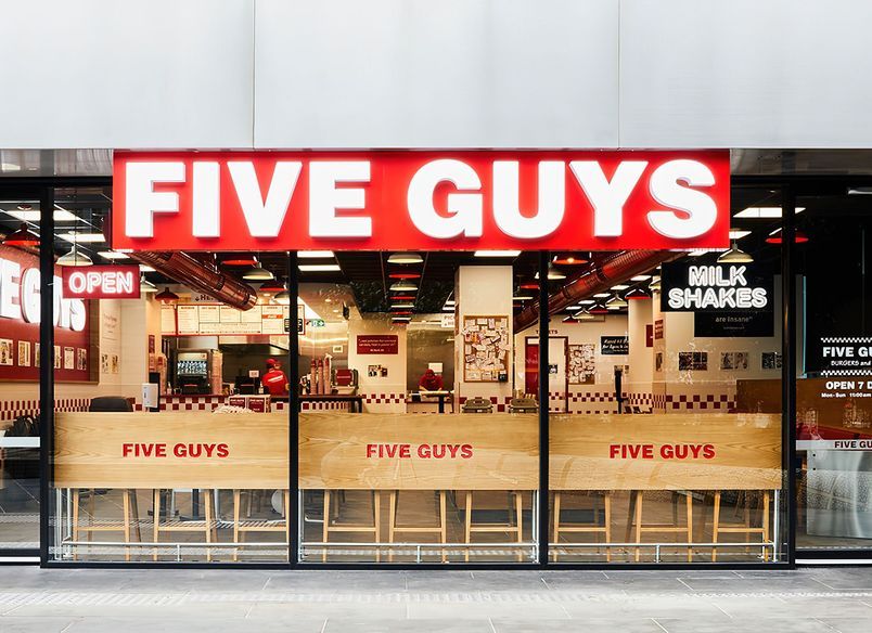 Five Guys, Southbank, Victoria