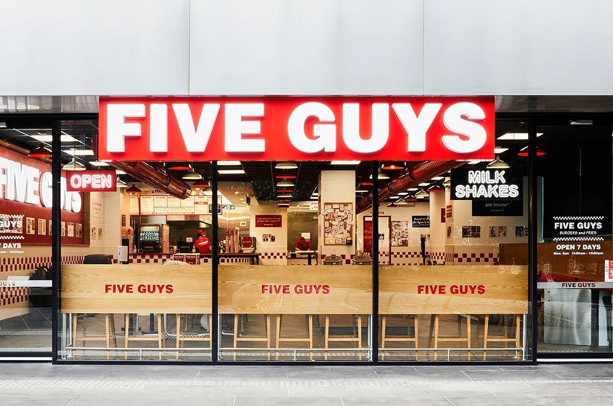Five Guys, Southbank, Victoria
