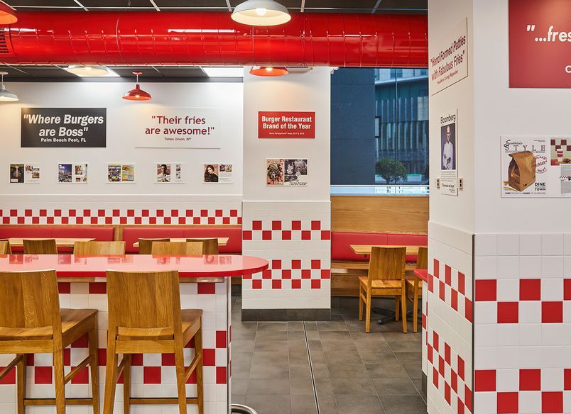 Five Guys, Southbank, Victoria