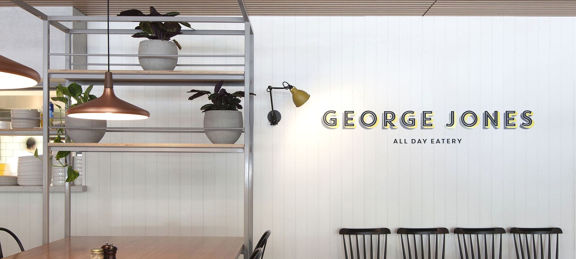 George Jones banner