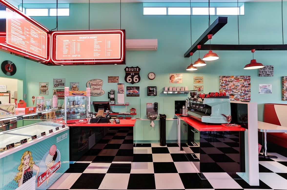 Gloss Acrylic Goes Retro