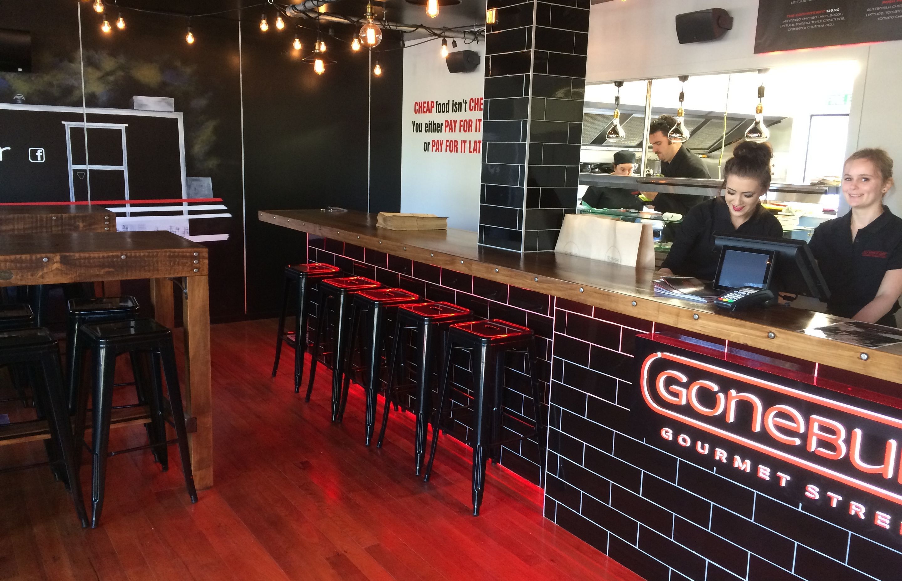 The first Goneburger in the Waikato, Hamilton East