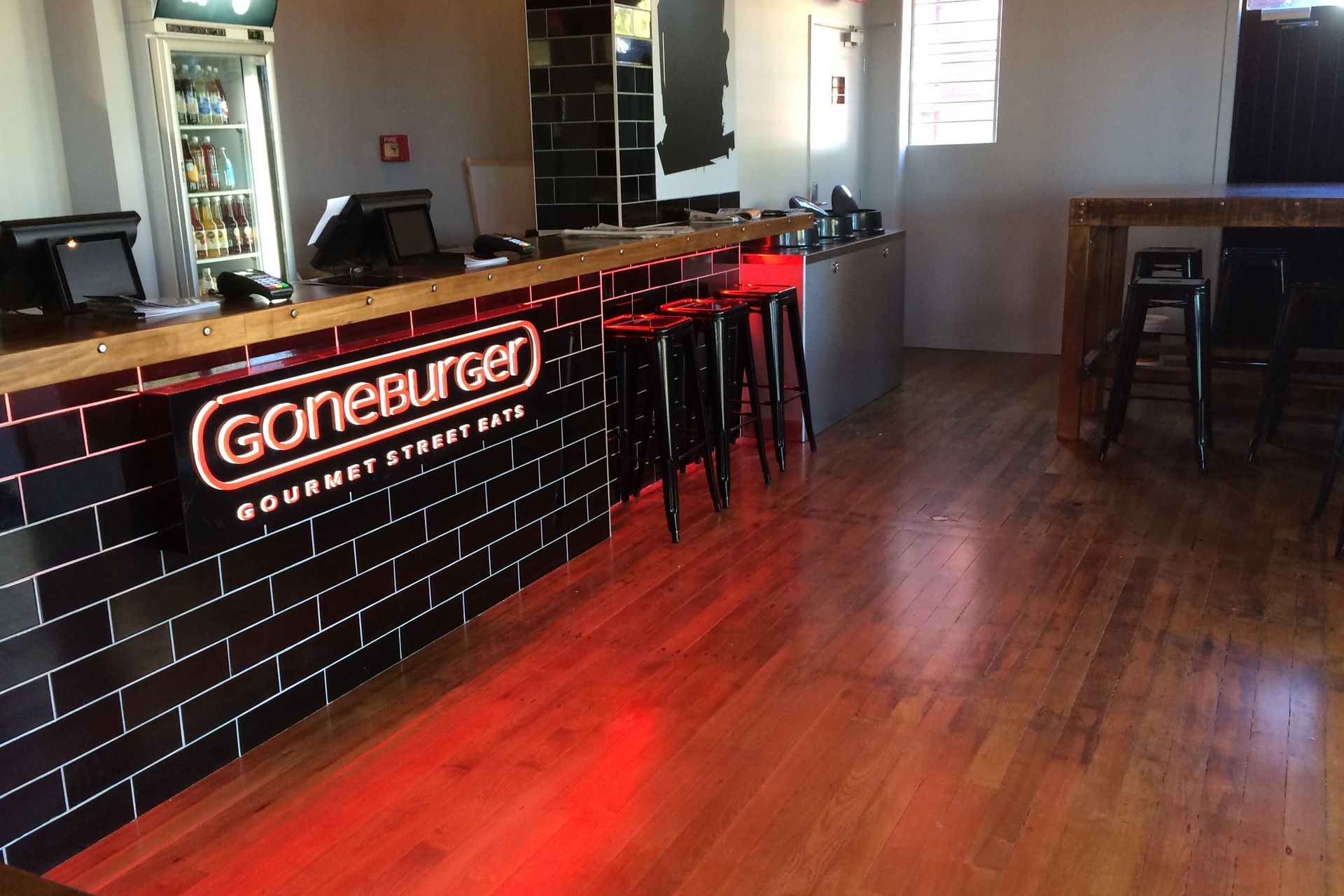 The first Goneburger in the Waikato, Hamilton East
