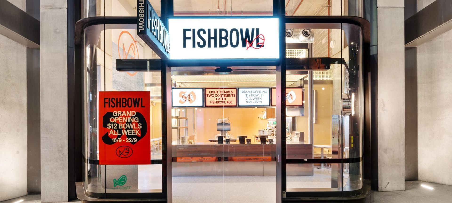 FISHBOWL- George Street banner