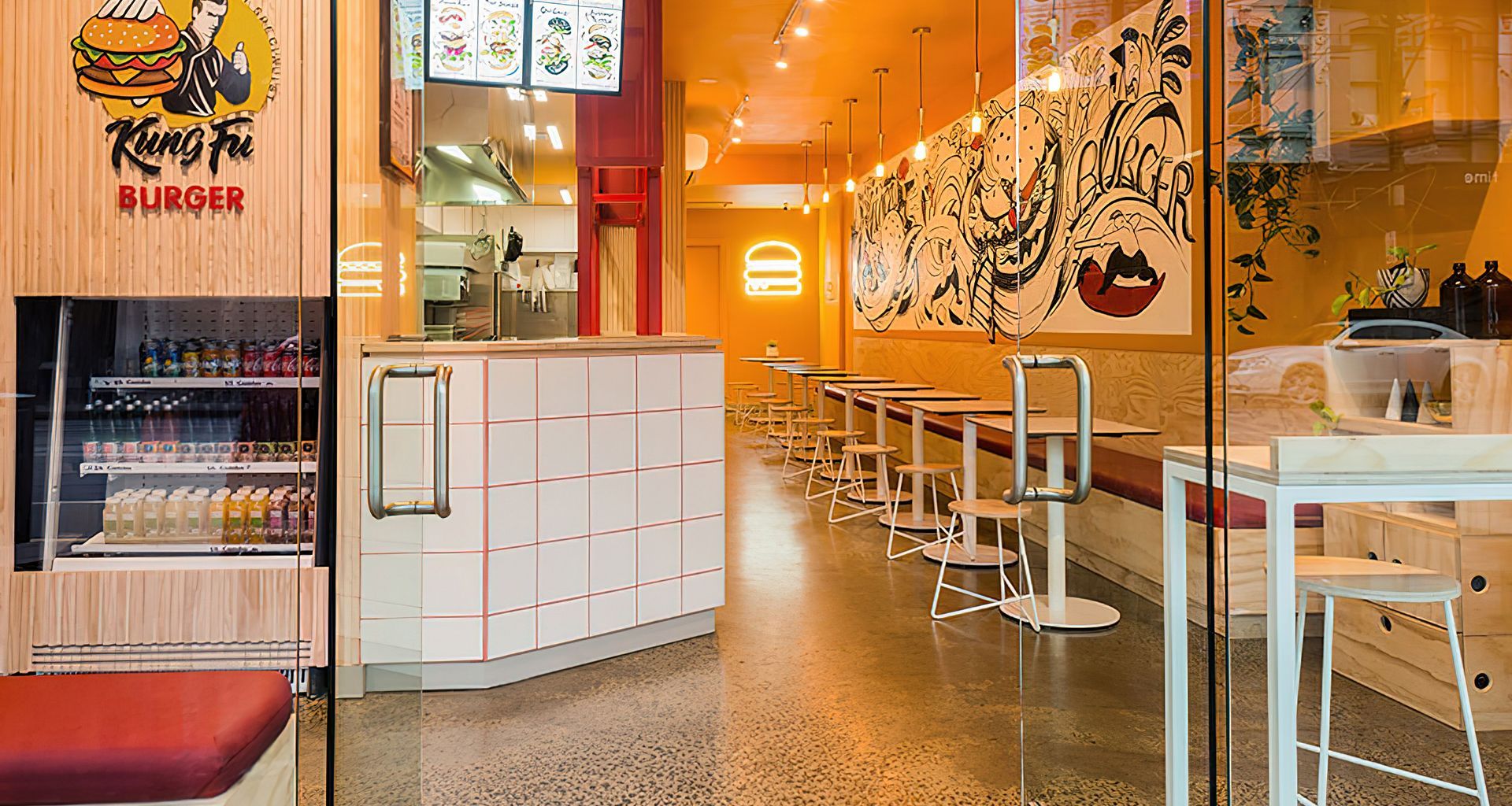 KUNG FU BURGER banner