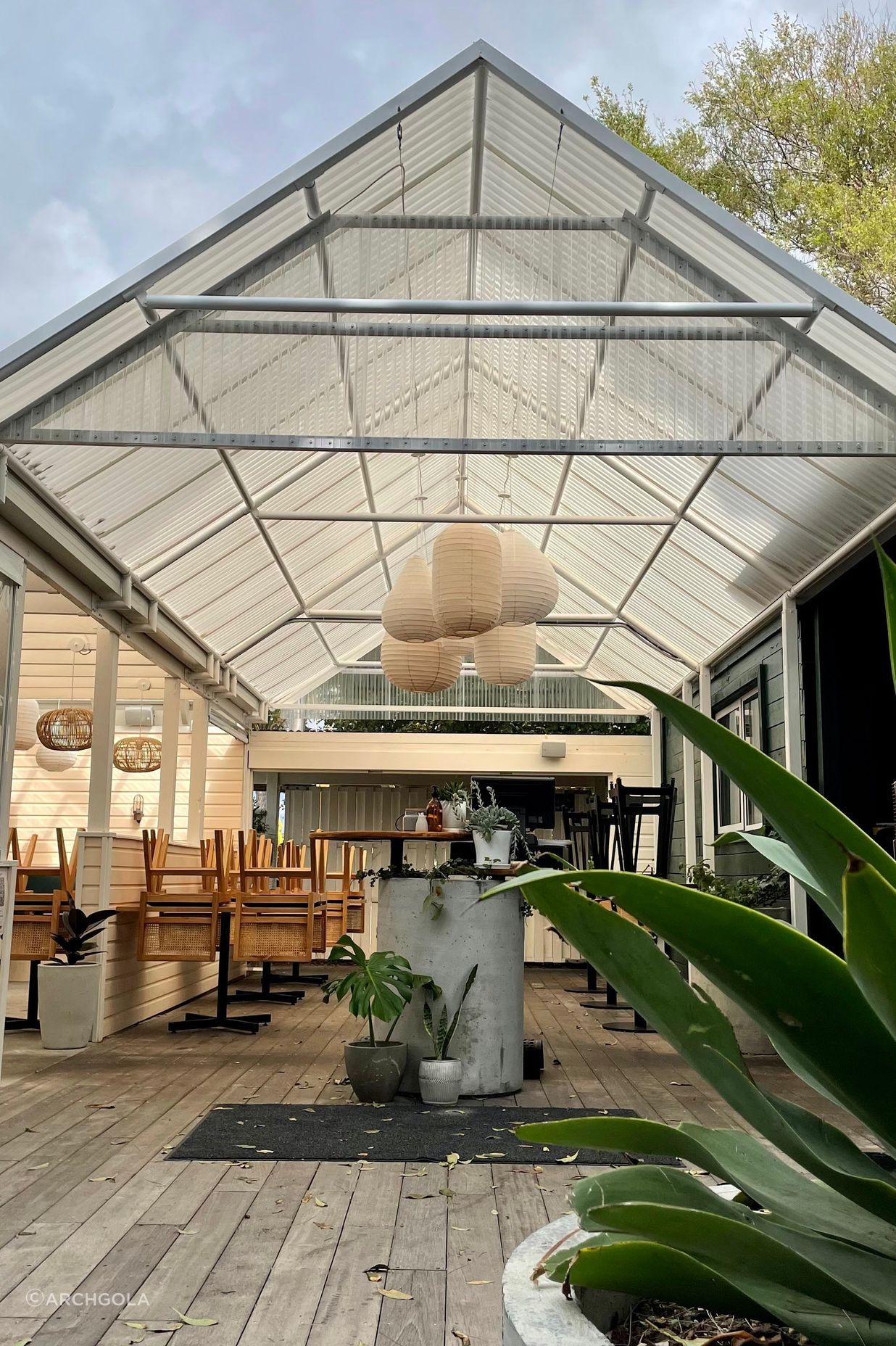 Archgola Papamoa Beach Lantern Restaurant