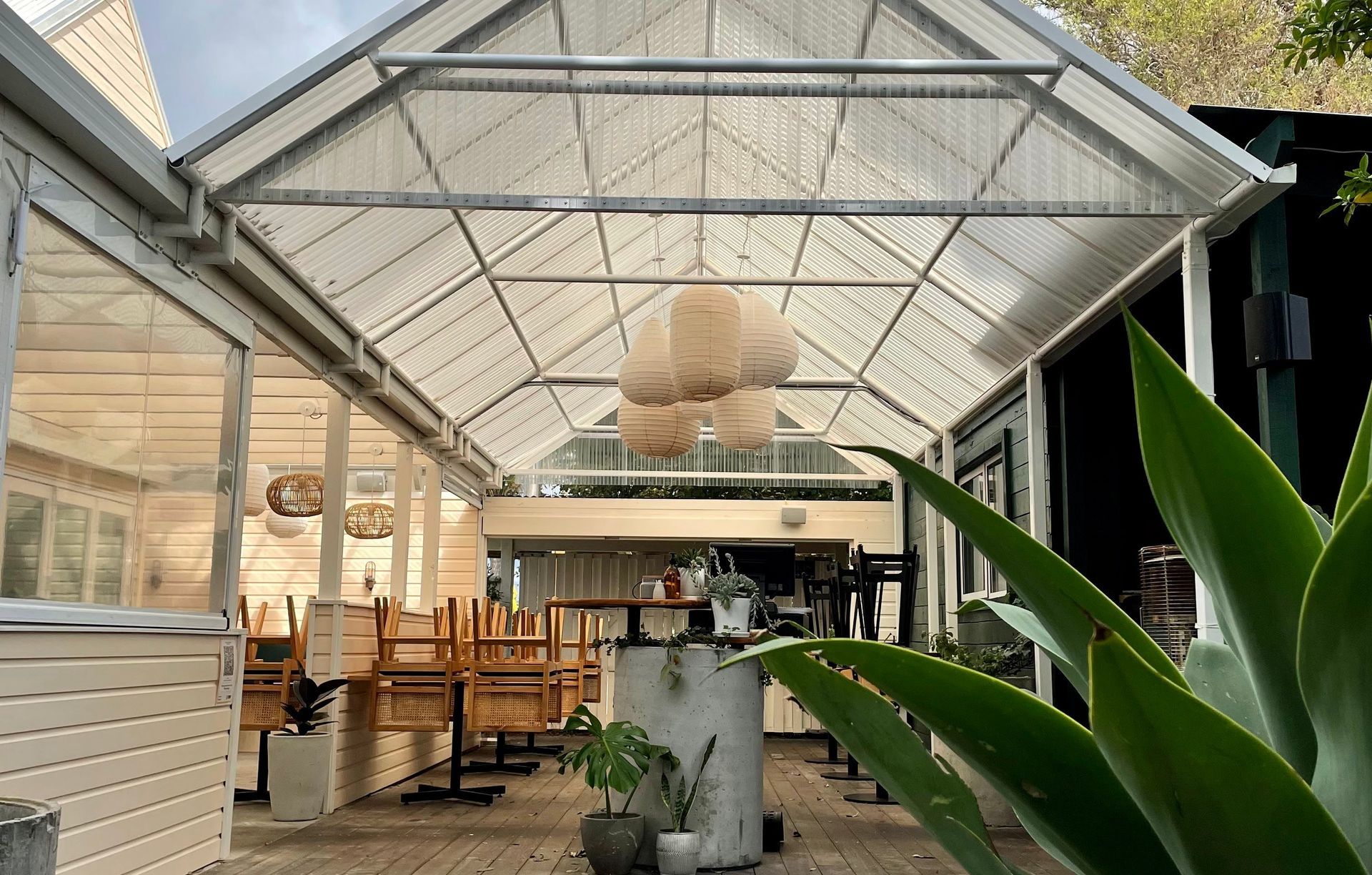 Papamoa Beach Lantern Restaurant Archgola Pergola Canopies