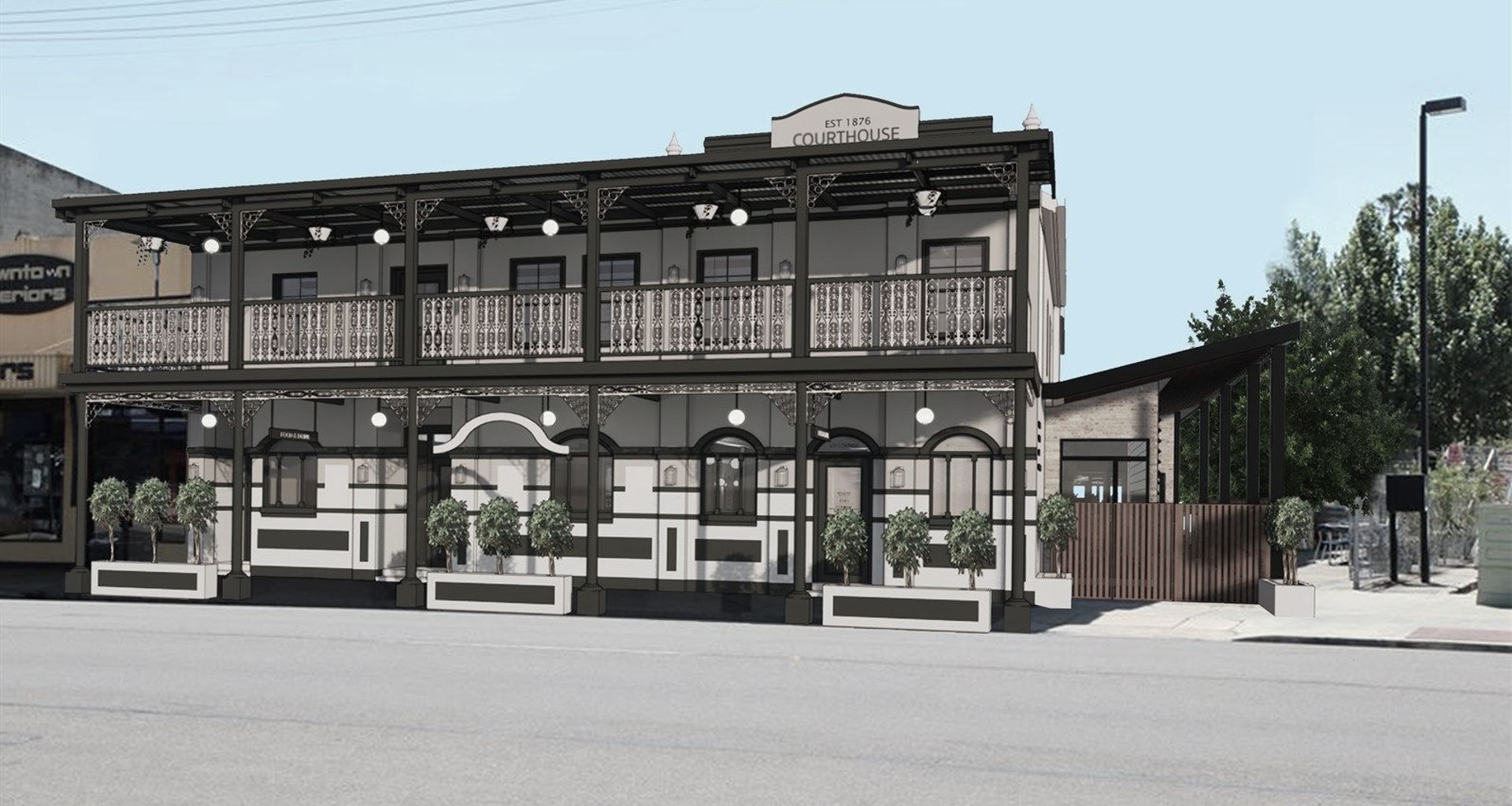 The Courthouse Hotel banner