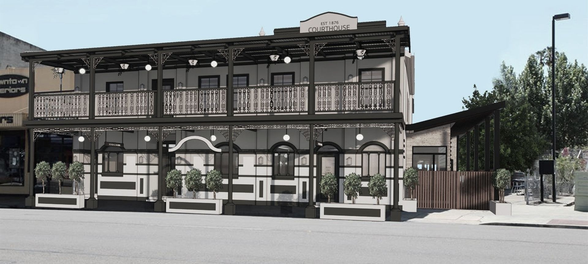 The Courthouse Hotel banner