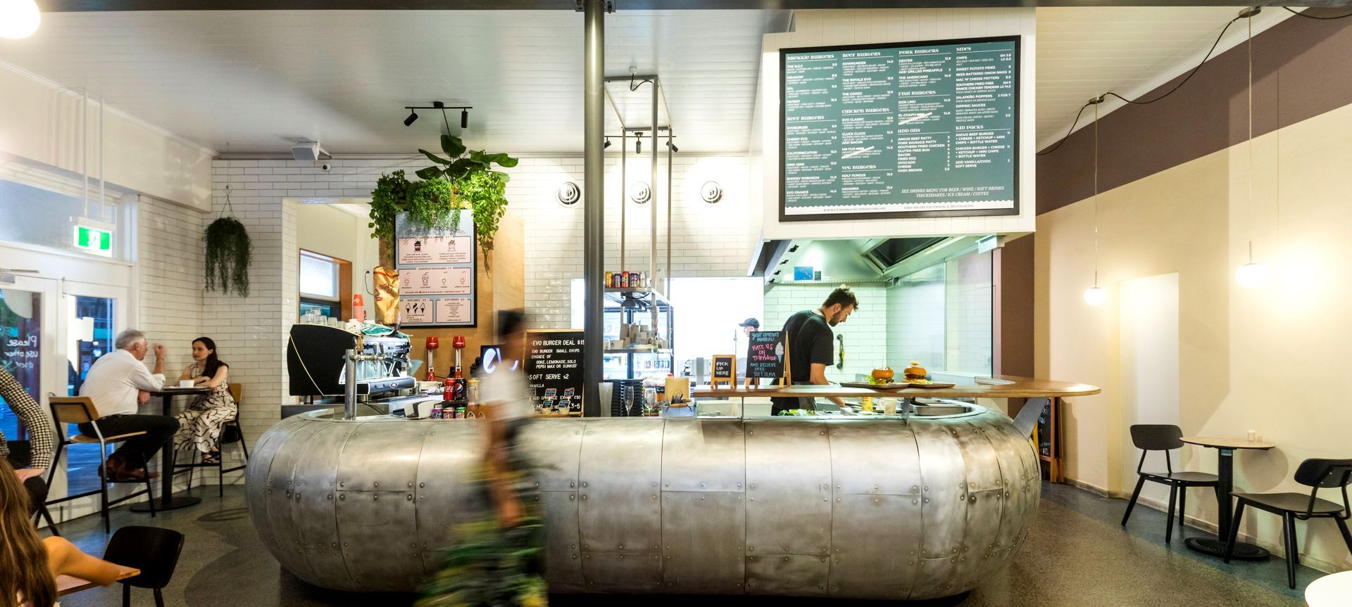 Evo Burger banner
