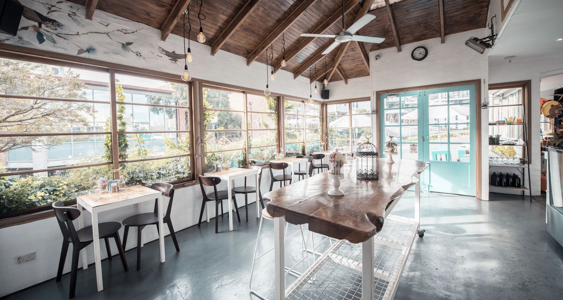 Larks Café banner