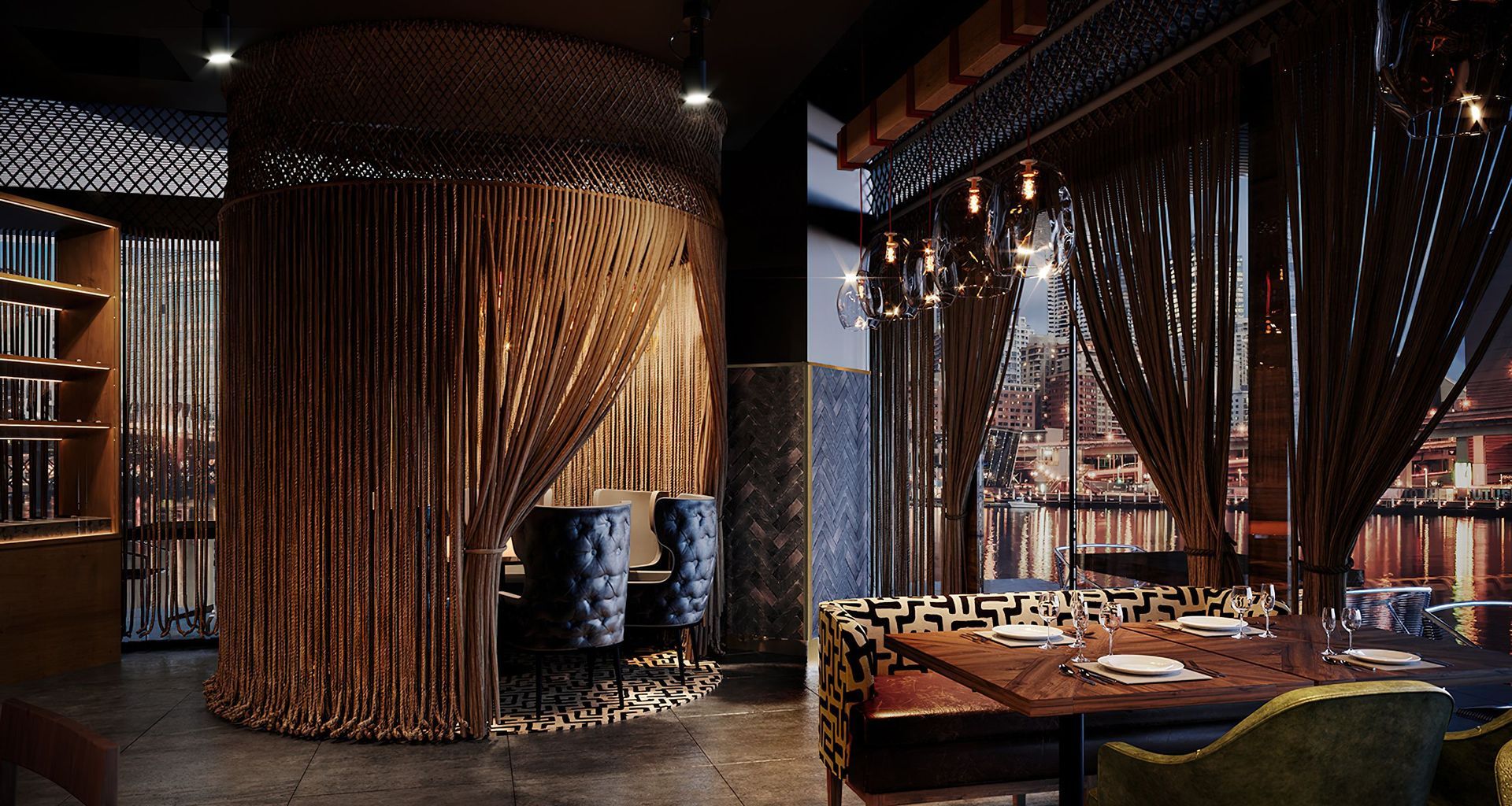 The Meat & Wine Co., Barangaroo - Concept banner