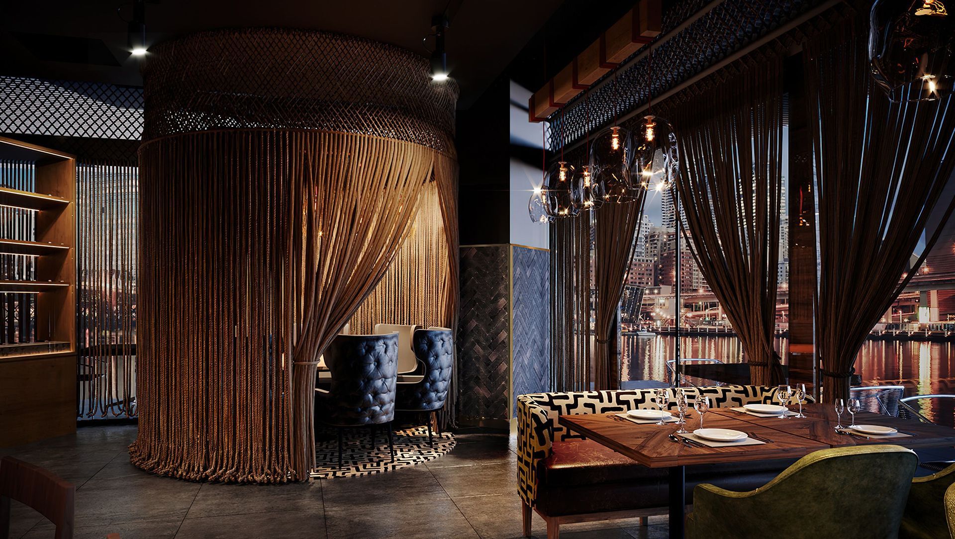 The Meat & Wine Co., Barangaroo - Concept banner