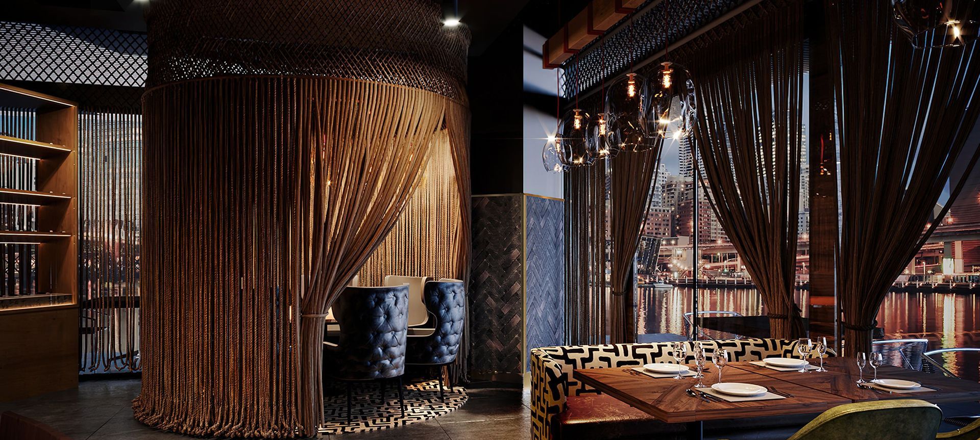The Meat & Wine Co., Barangaroo - Concept banner