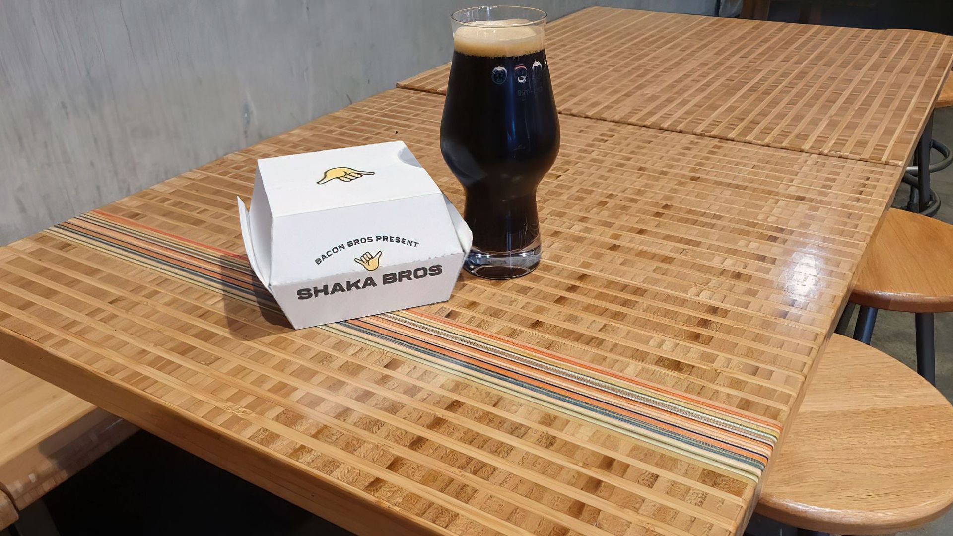 Funky Use Of Bamboo At Shaka Bros In Christchurch banner