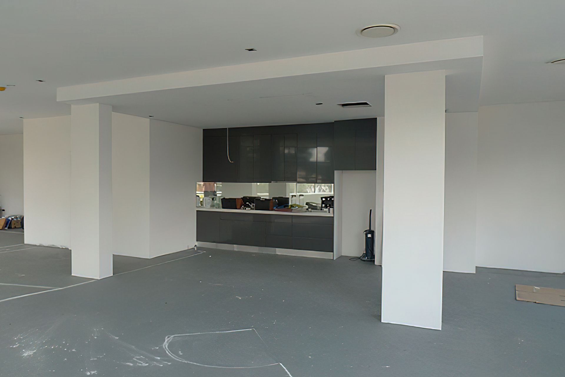 First floor commercial space taking shape