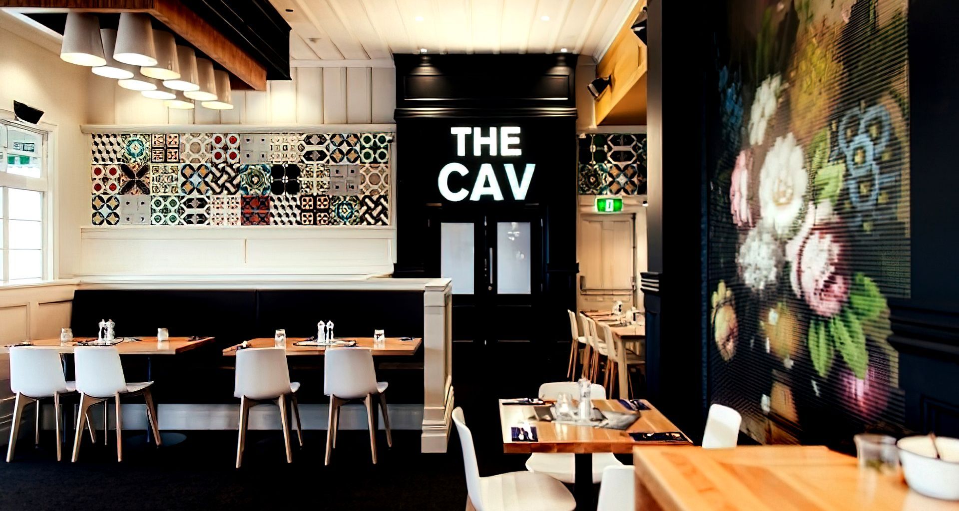 The Cav banner