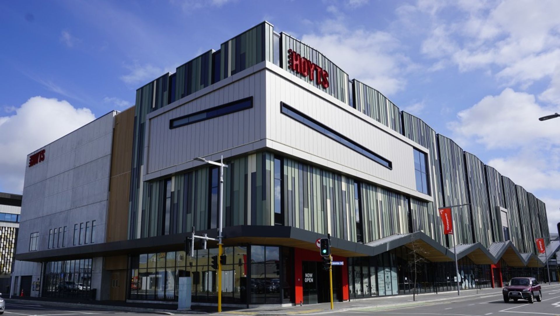 Hoyts, Christchurch banner