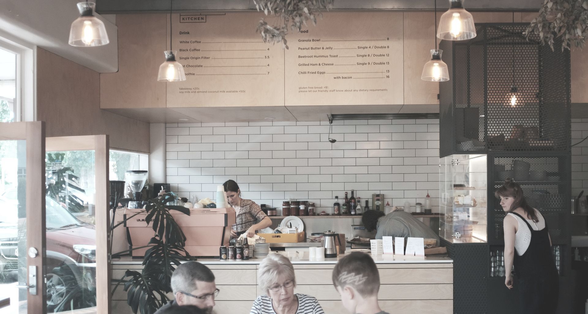 Trade School Cafe Naenae banner