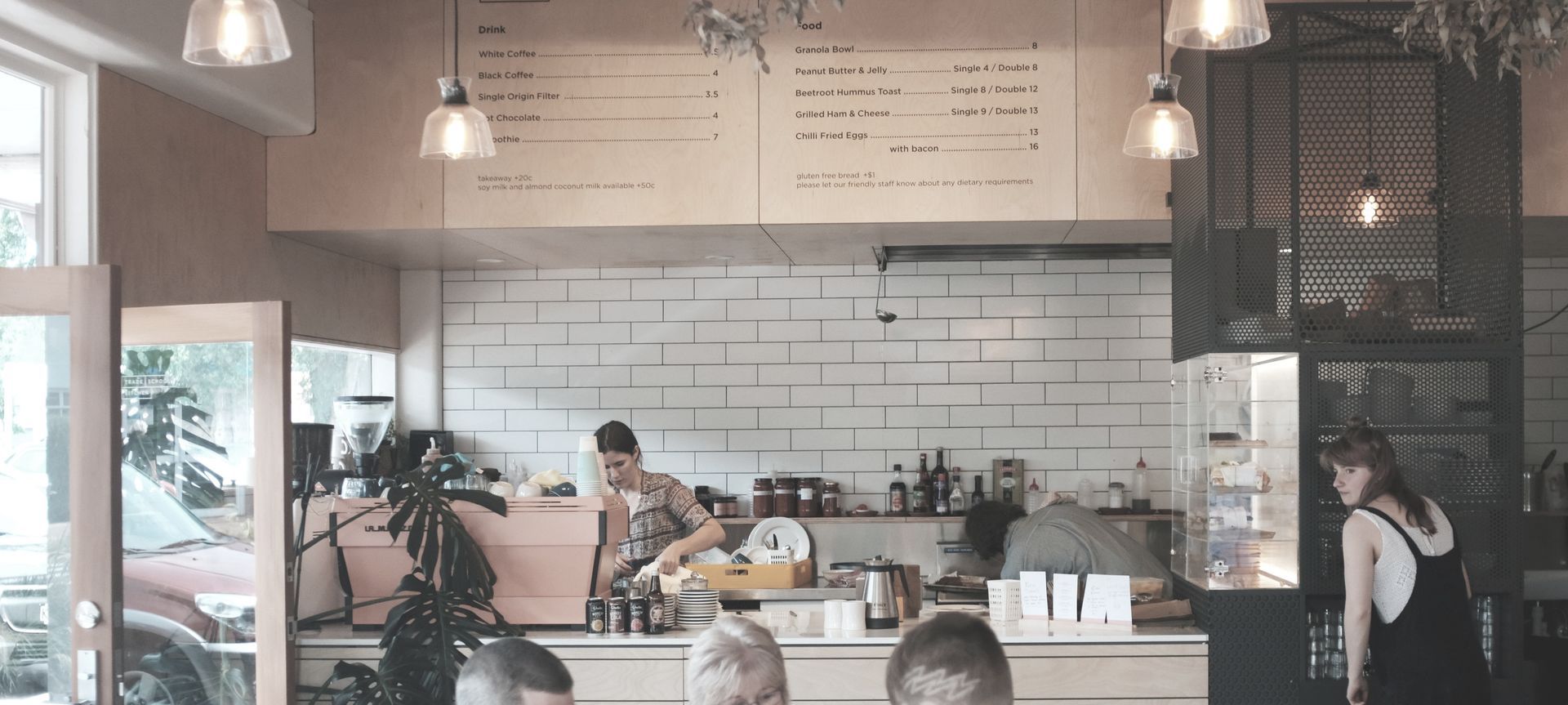 Trade School Cafe Naenae banner