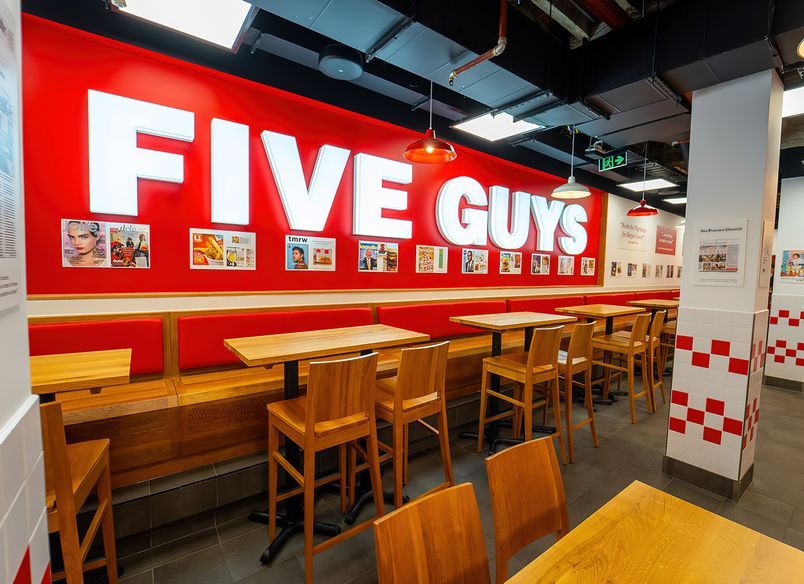 Five Guys, George Street, Sydney