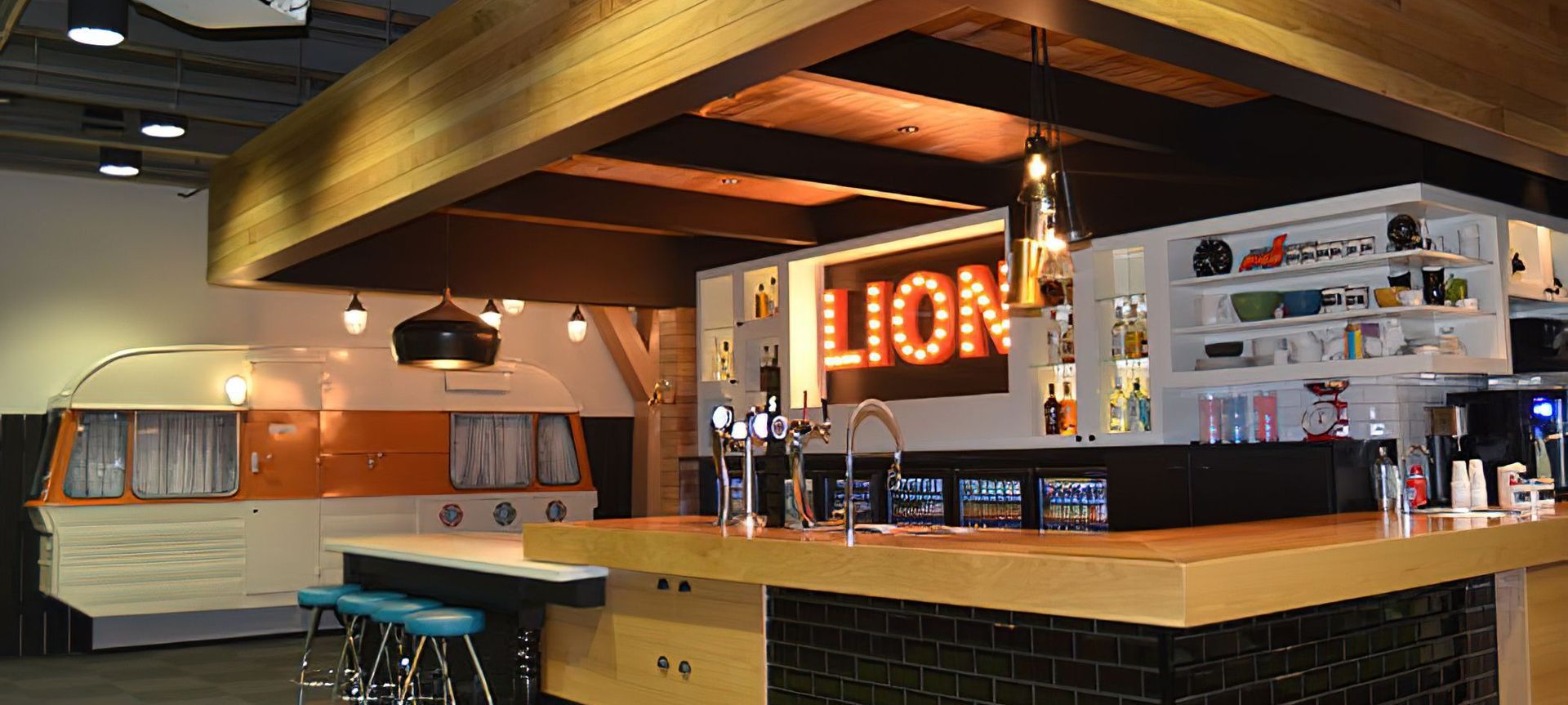 Lion Reception banner