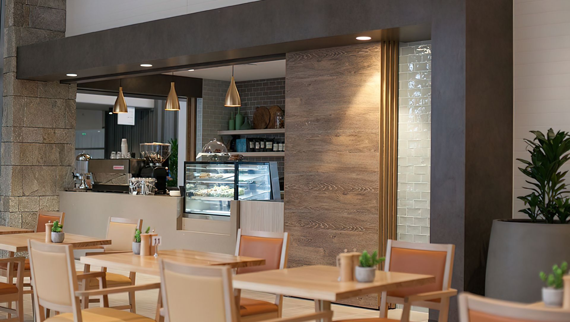 The Café banner