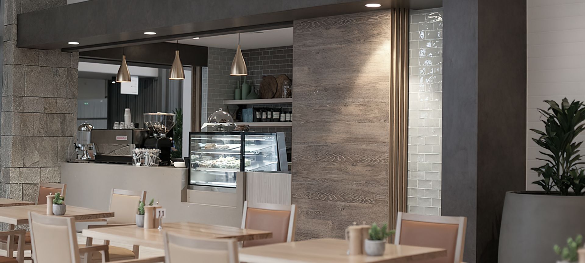 The Café banner