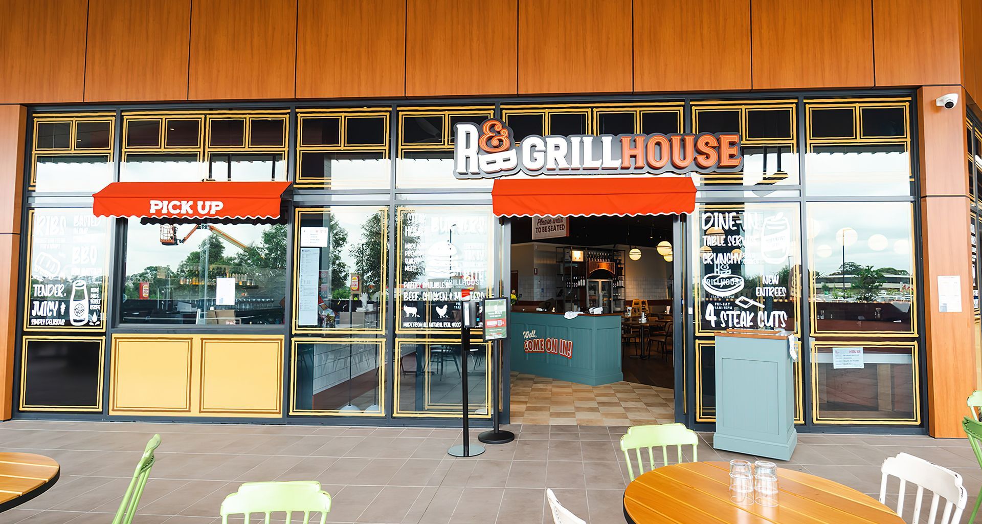 R&B Grillhouse, Gregory Hill banner