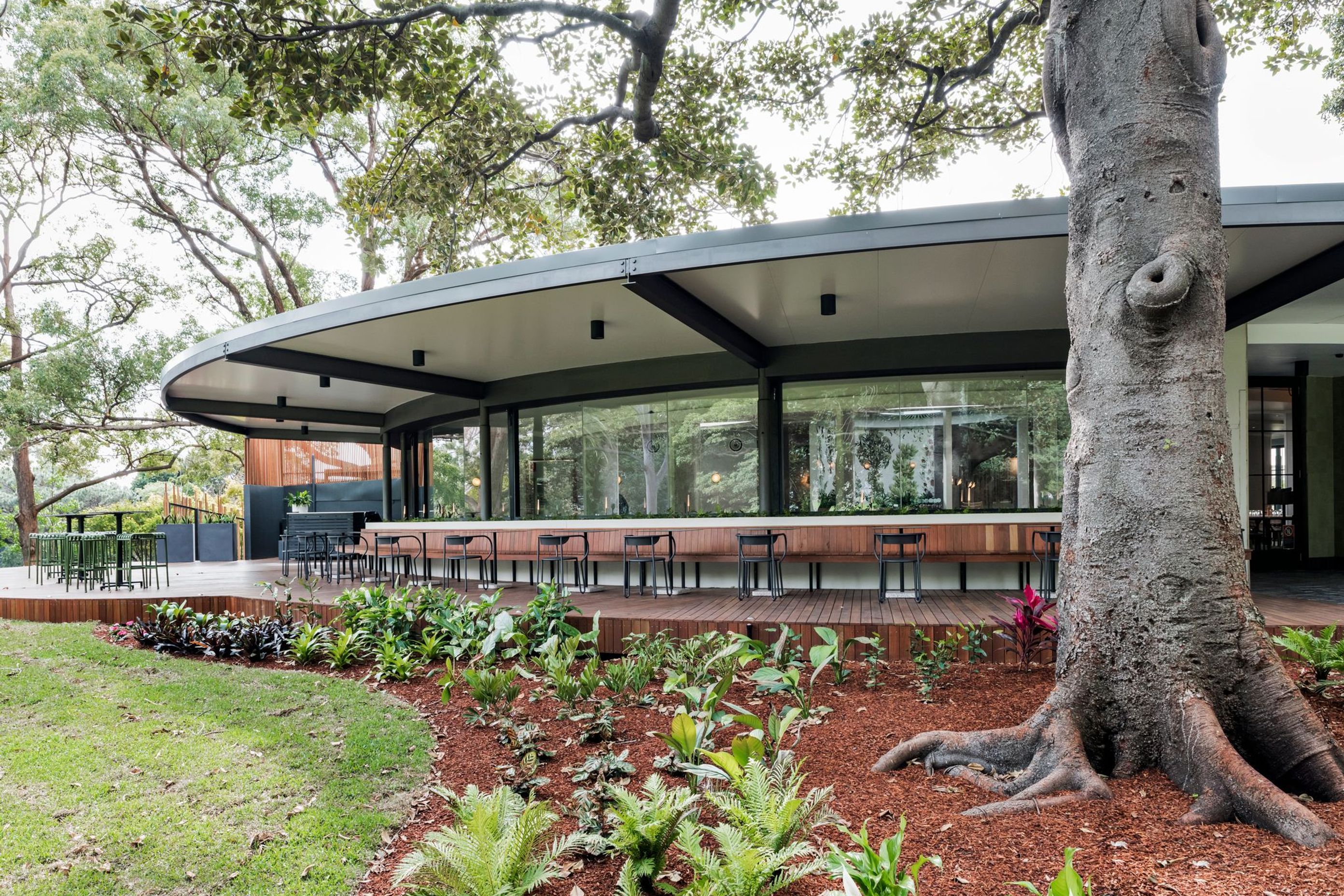 Terrace on the Domain