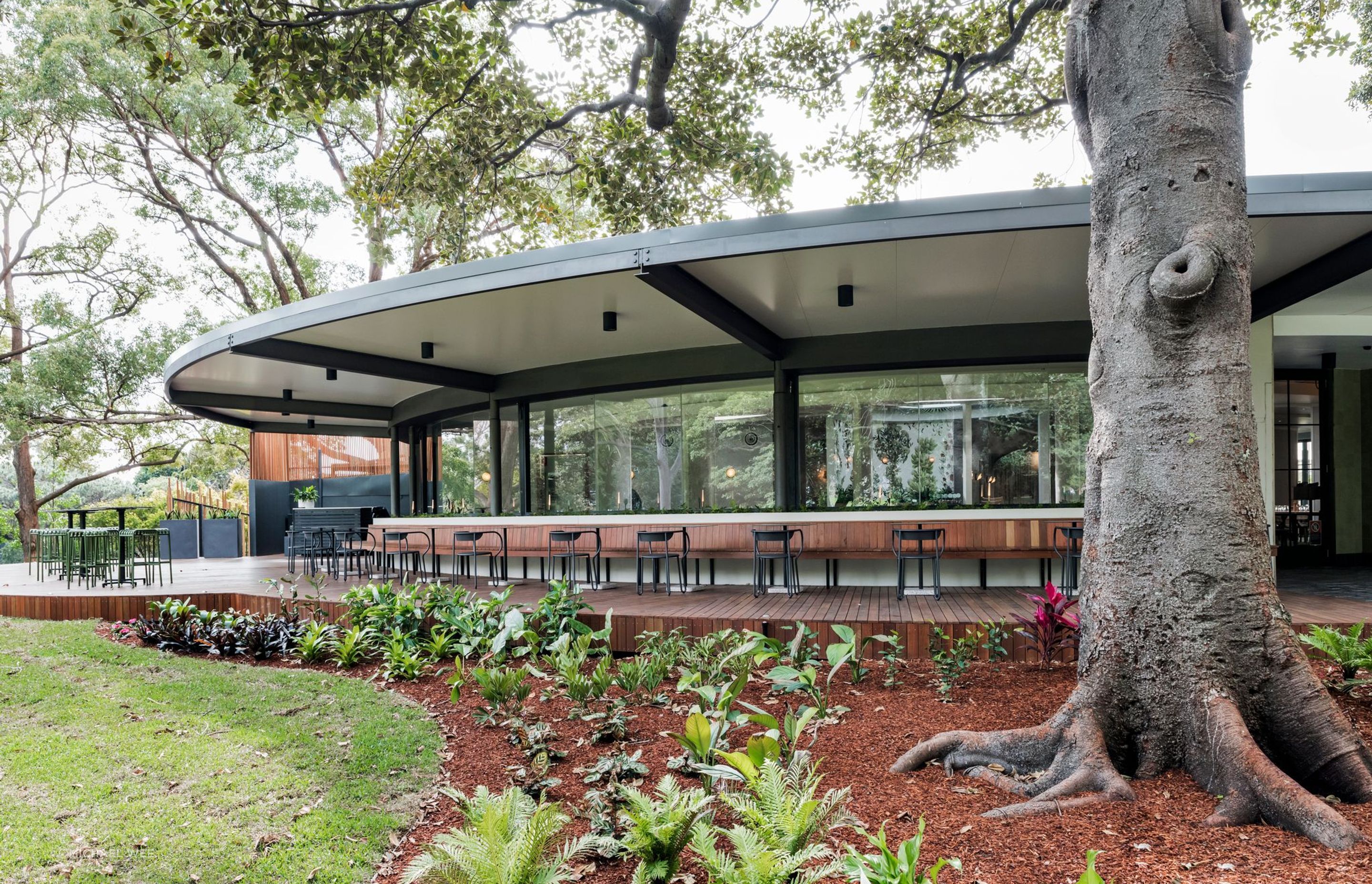 Terrace on the Domain