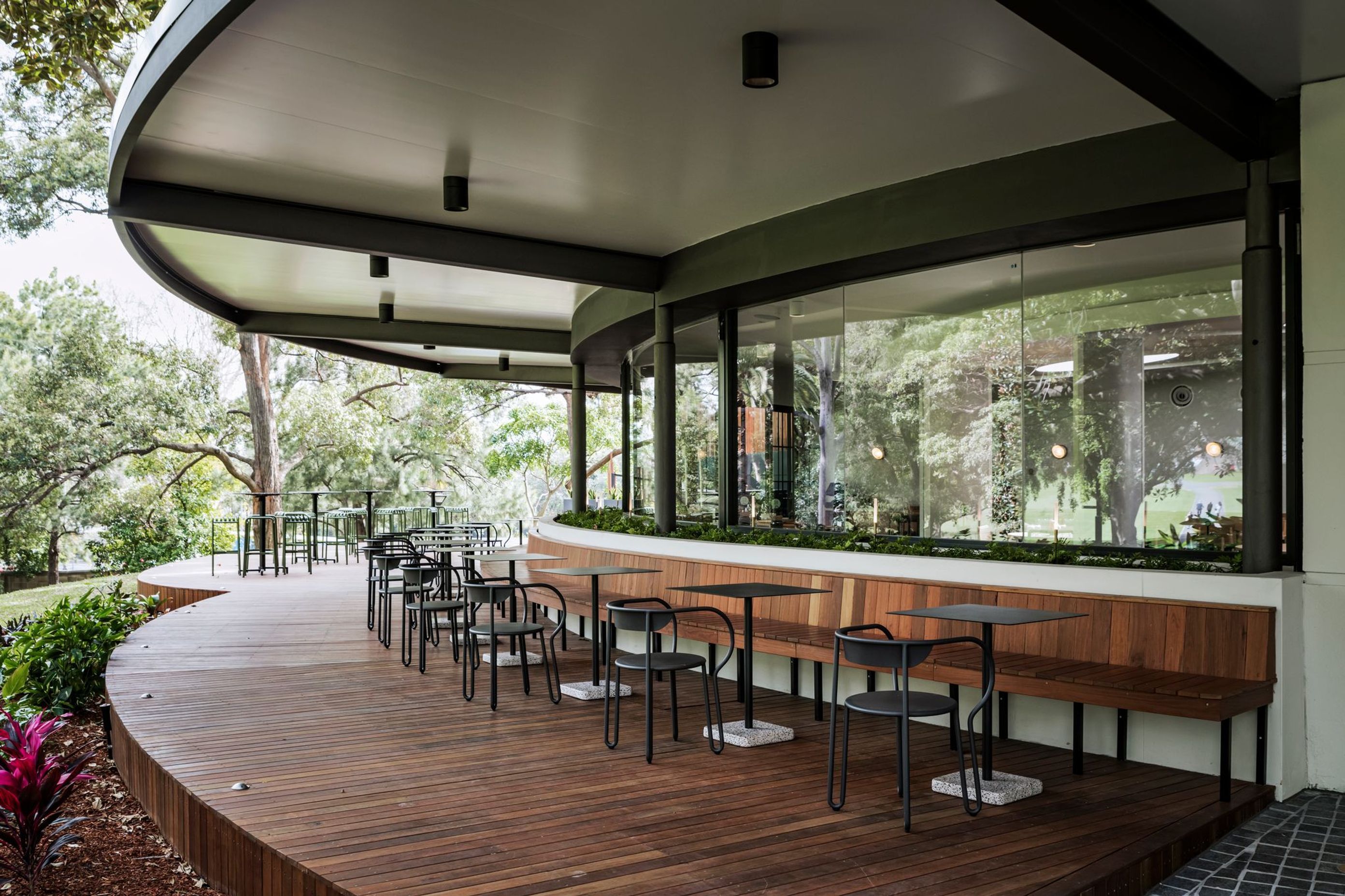 Terrace on the Domain