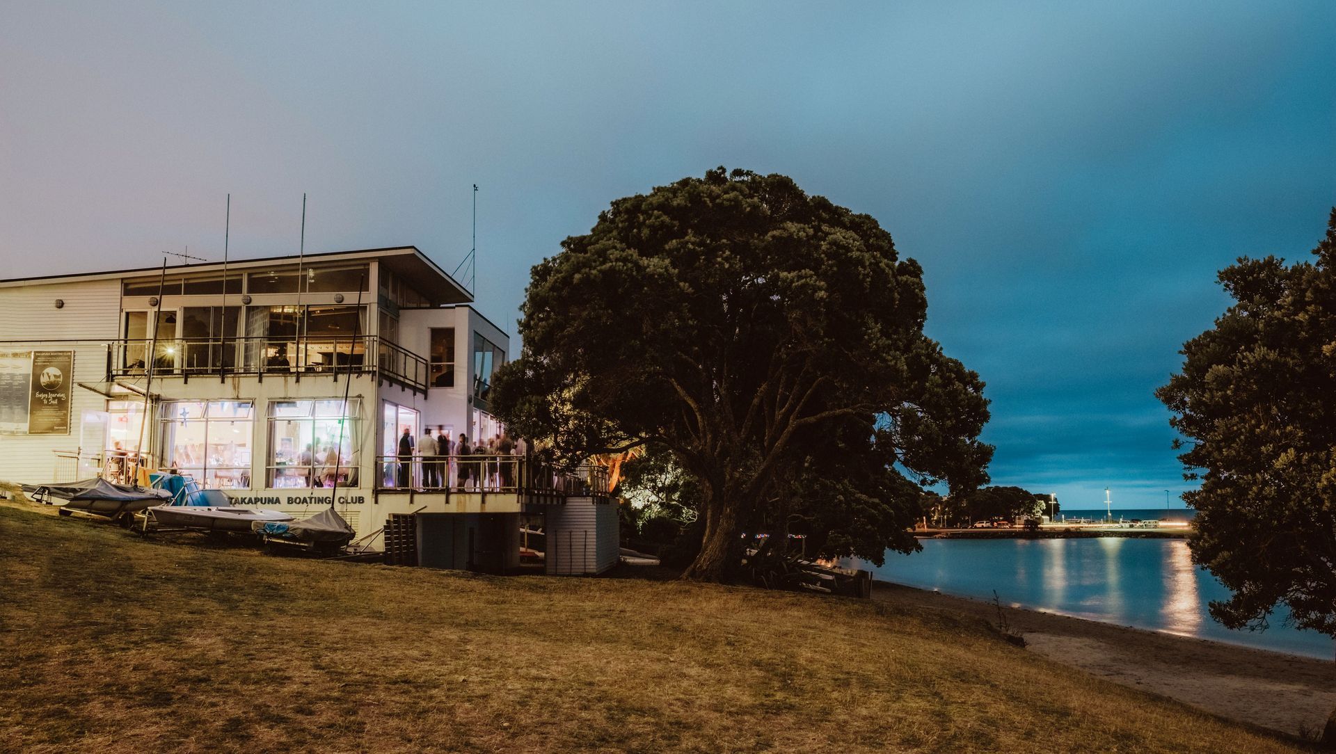 Takapuna Boating Club banner