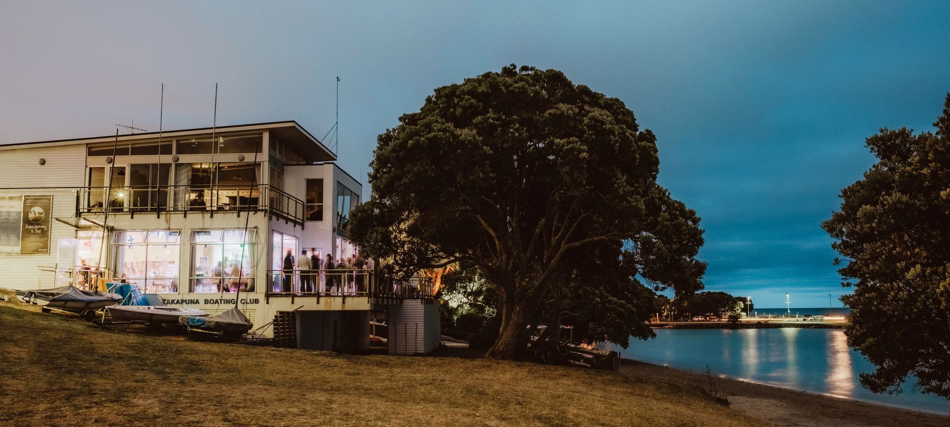 Takapuna Boating Club banner