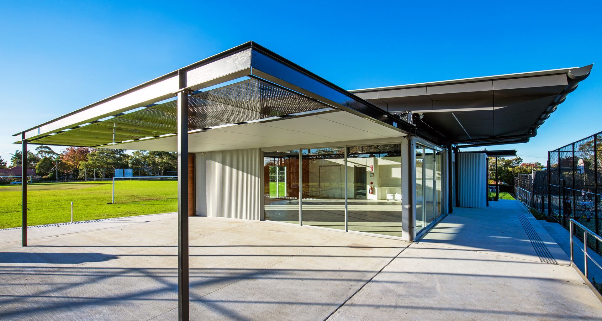 Roseville Park Pavilion banner